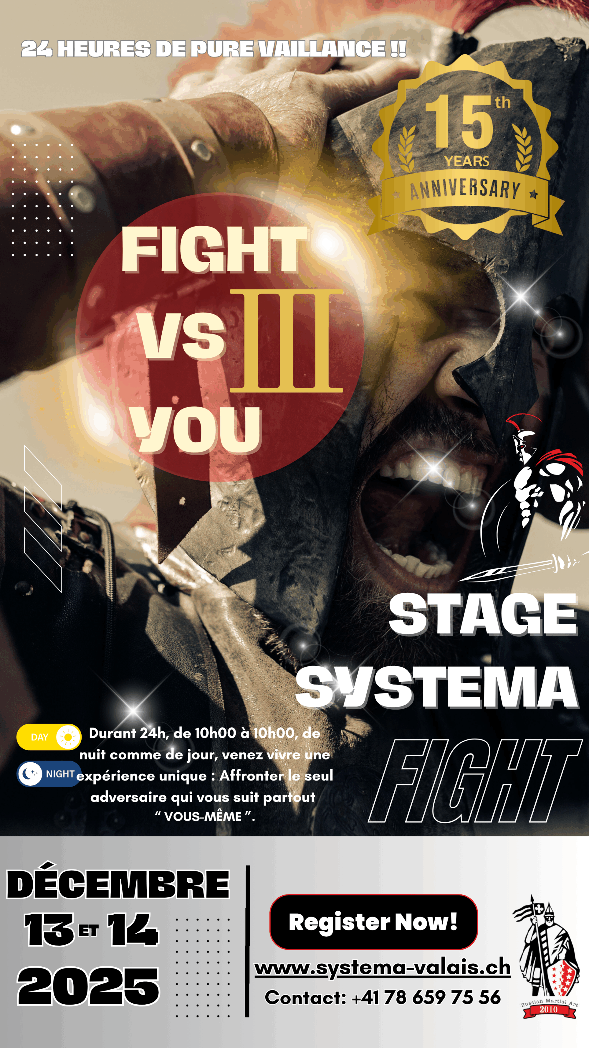 13 & 14 DÉCEMBRE 2025 - 24HEURES DE SYSTEMA / FIGHT VS YOU
